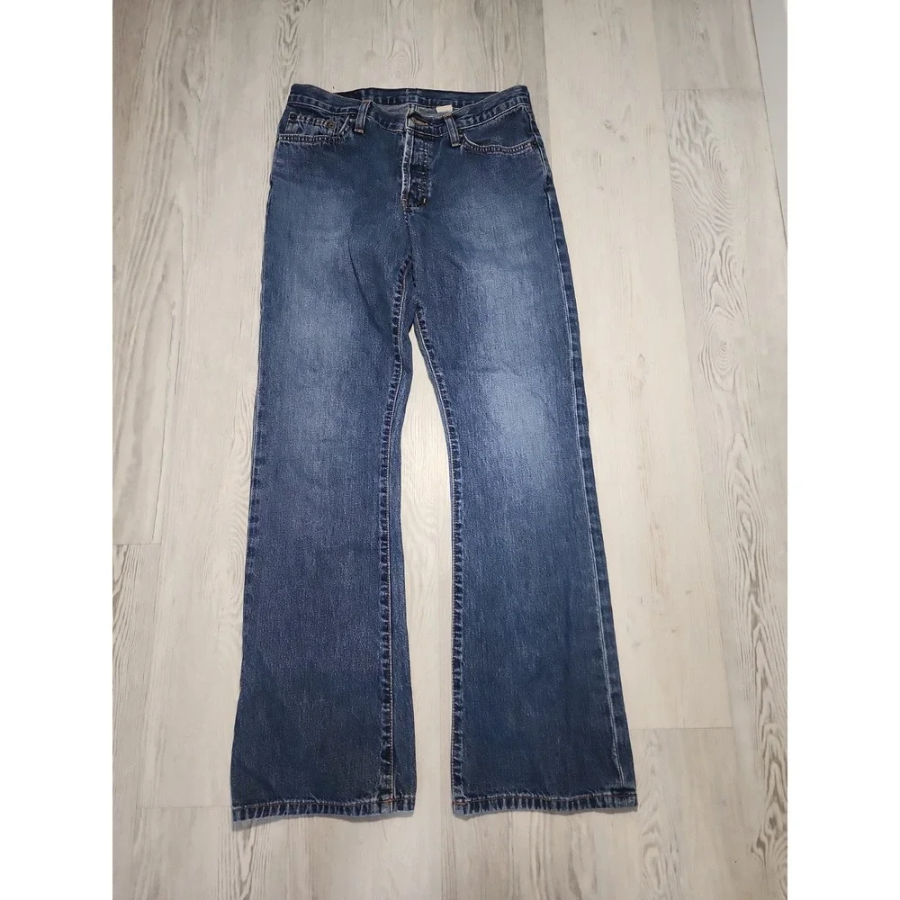 Vintage Abercrombie Made In USA Men's 28x32 Button Fly‎ Denim Jeans